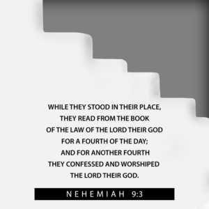 THE WORSHIP OF CONFESSION (Nehemiah 9:1-8)